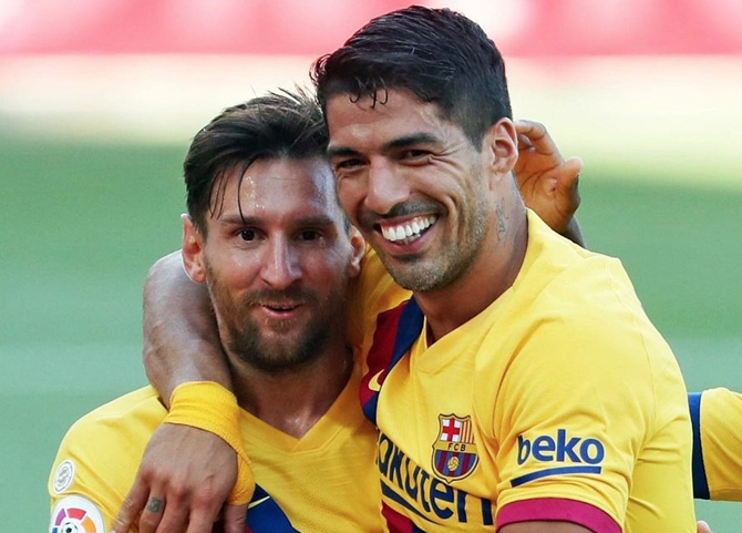 Lionel Messi & Luis Suarez
