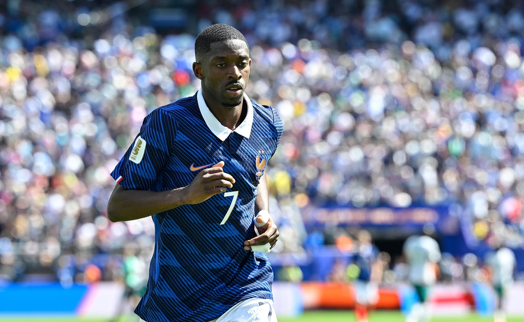 Liệu Dembele đang gặp khó khăn ở các giải đấu lớn? Anh ấy đã chơi 19 trận tại World Cup và Euro cho đội tuyển Pháp, nhưng vẫn chưa ghi được bàn thắng nào