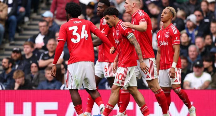 Nottingham Forest Stun Tottenham in 3-0 Relegation Thriller