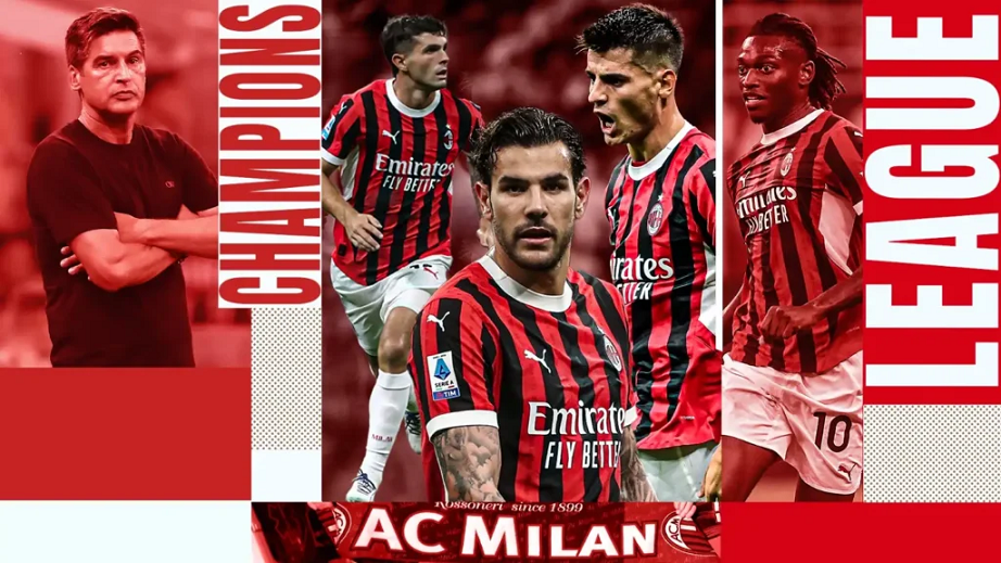 AC Milan công bố danh sách dự Champions League 2024-25