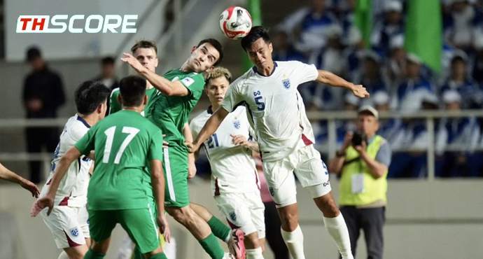 เอเชียน คัพ - ไทย แพ้ เติร์กเมนิสถาน 1-3