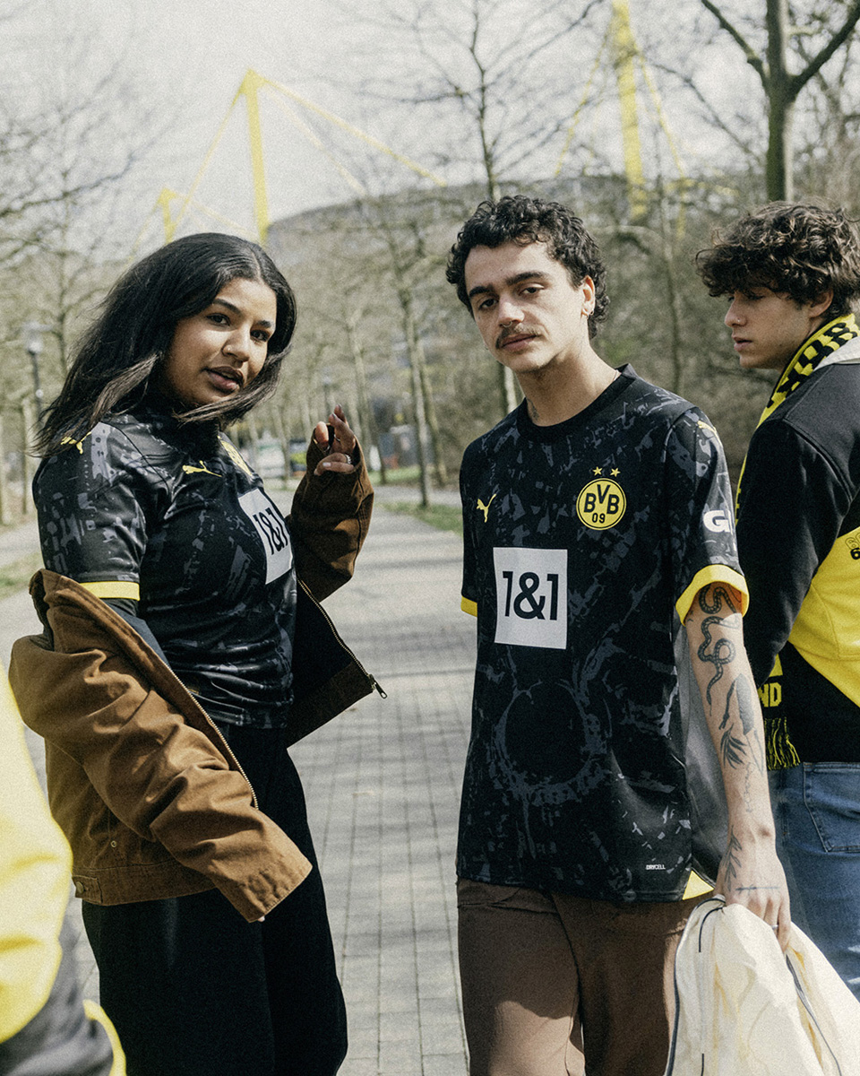 Áo Đấu Sân khách Của Borussia Dortmund 2023-24