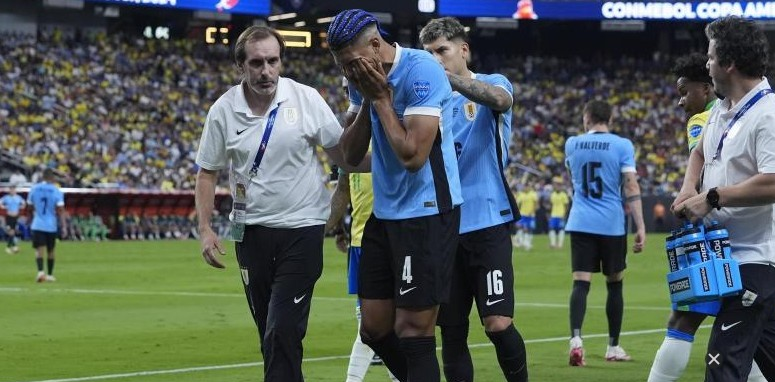 Araujo has a muscle injury and is expected to be out for eight weeks