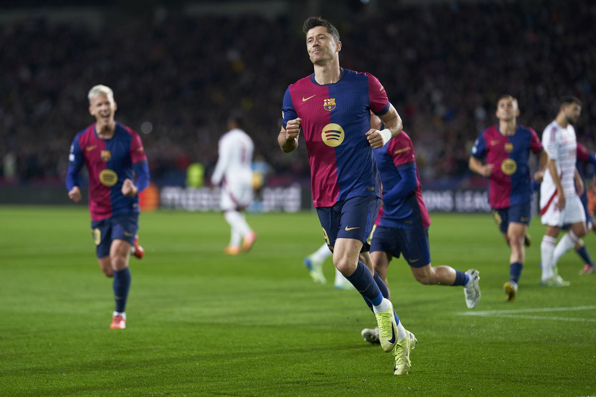Hansi Flick Praises Robert Lewandowski After Milestone 100th Champions League Goal