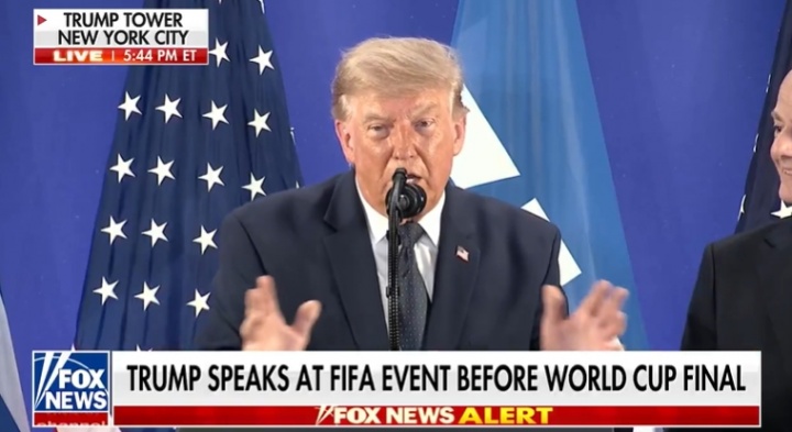Trump: Nên chọn Mỹ đăng cai World Cup một lần nữa, Infantino cho biết tương lai có thể tổ chức chung với Trung Quốc