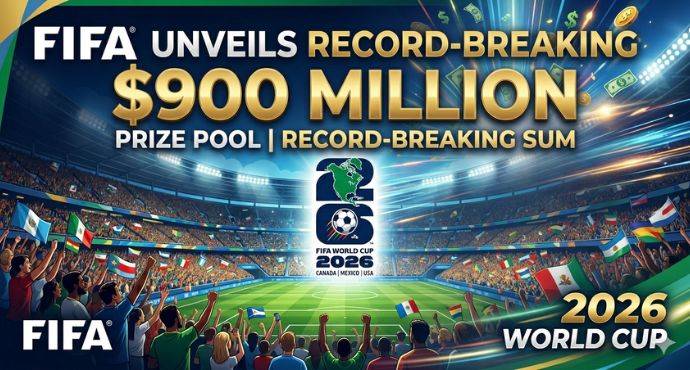 FIFA Unveils Record-Breaking $900 Million Prize Pool for 2026 World Cup