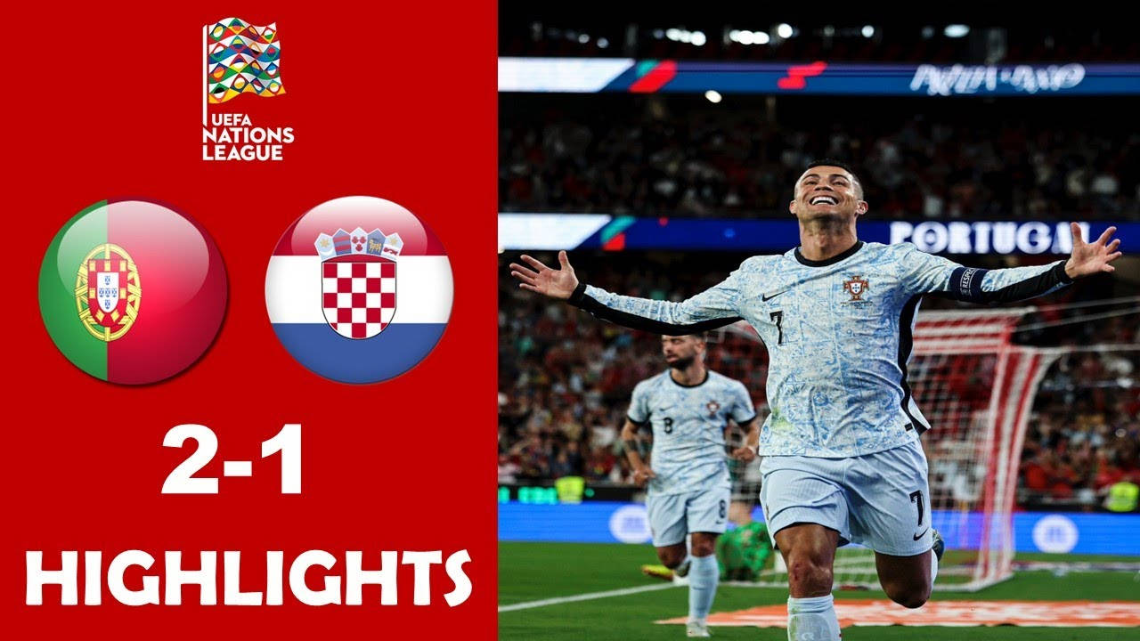 Bồ Đào Nha 2-1 croatia - C.Ronaldo ghi bàn thứ 900, chạm cột mốc kỷ lục