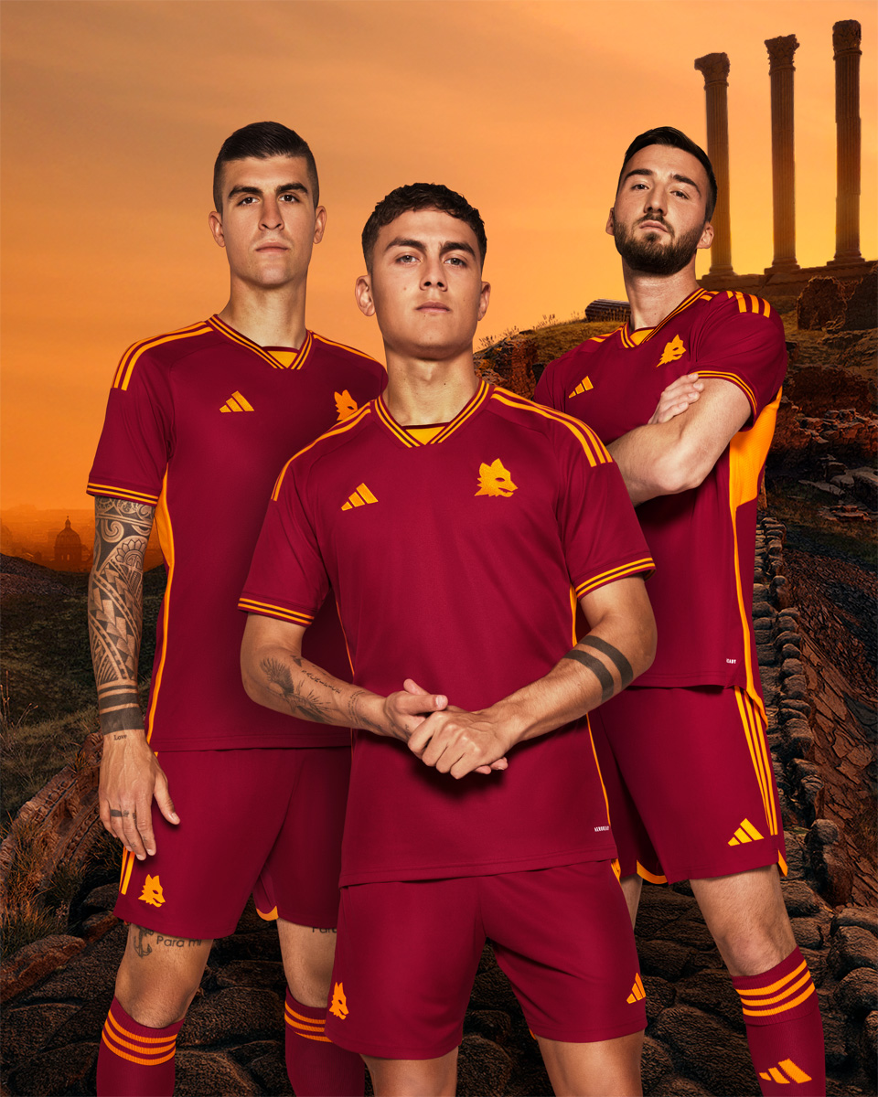 Áo Đấu Sân Nhà Của AS Roma 2023-24