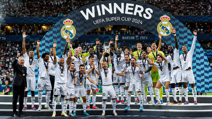 Real Madrid 2-0 Atalanta! Real Madrid won the European Super Champions!