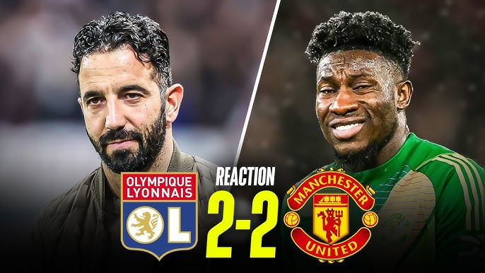 Manchester United hòa 2-2 trên sân khách với Lyon. Onana mắc hai lỗi và mất bóng.