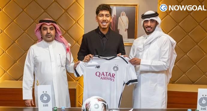 Roberto Firmino Joins Al Sadd After Departing Al Ahli