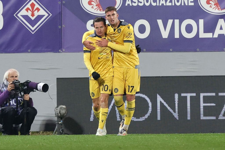 Fiorentina 1-2 Udinese: Thauvin stuns Viola on home turf