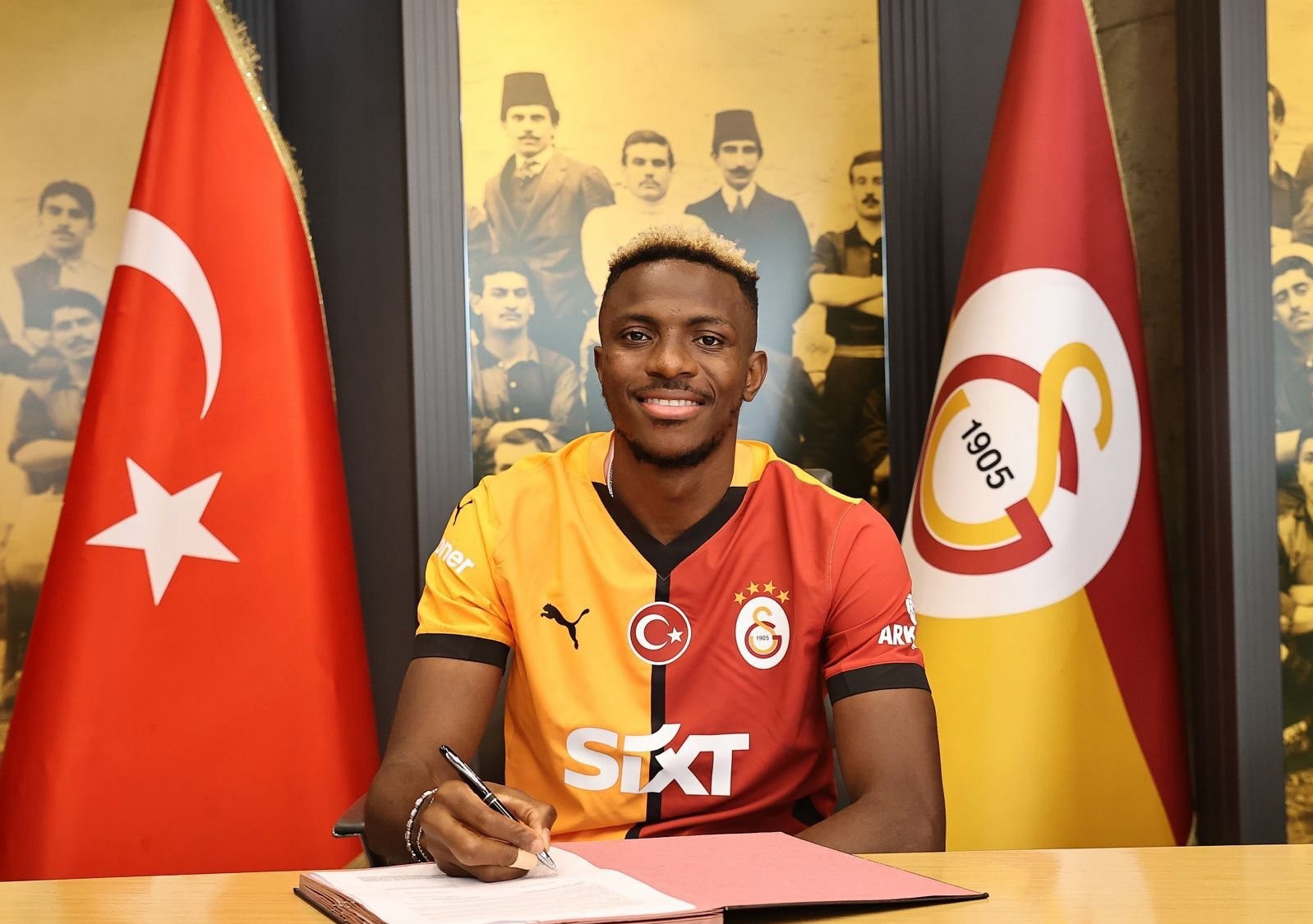 Osimhen has joined Galatasaray on loan until the end of the season