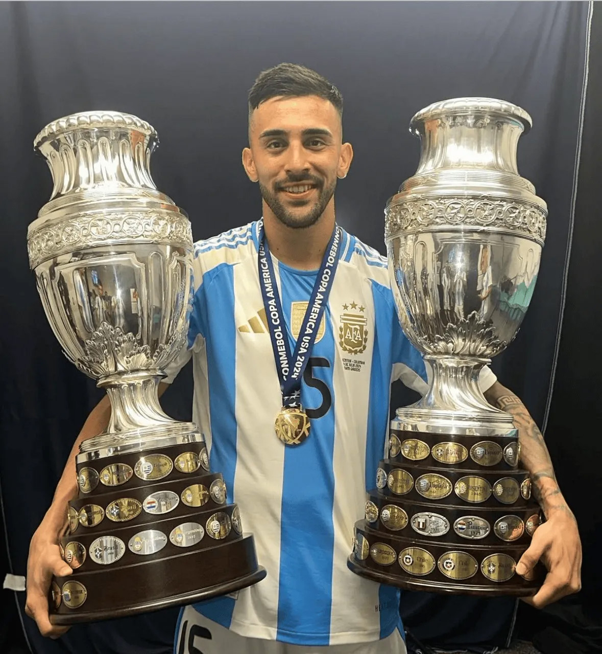 Phóng viên: Juventus đã liên hệ với cầu thủ chạy cánh người Argentina Nicolas Gonzalez, cầu thủ này sẵn sàng gia nhập