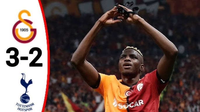 Galatasaray 3-2 Tottenham | Osimhen lập cú đúp, Tottenham chịu thất bại đầu tiên tại Europa League