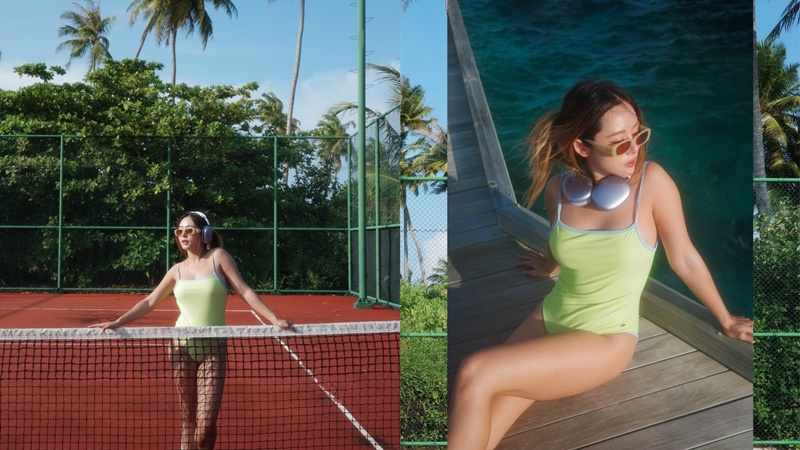 ใบเฟิร์น อัญชสา สาดความแซ่บในทริปมัลดีฟส์ ด้วยชุดว่ายน้ำแบบจัดเต็ม