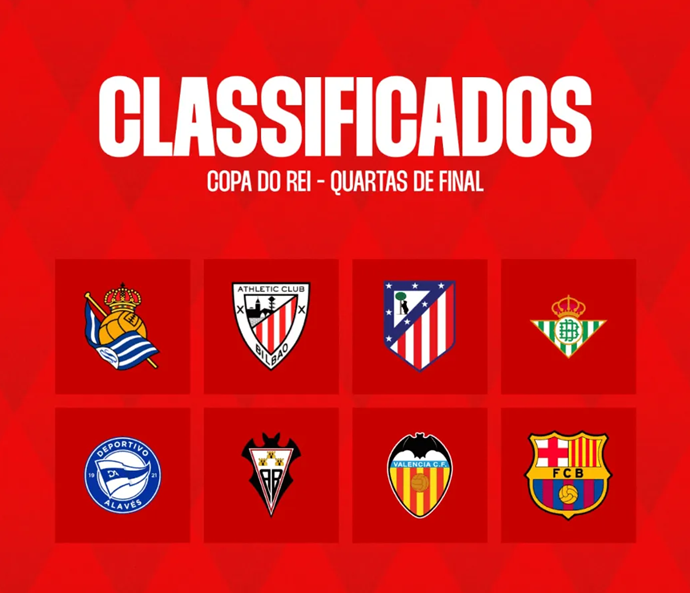 Spanish Copa del Rey Quarterfinalists: Barça and Atlético Lead, Albacete and Athletic Club Advance