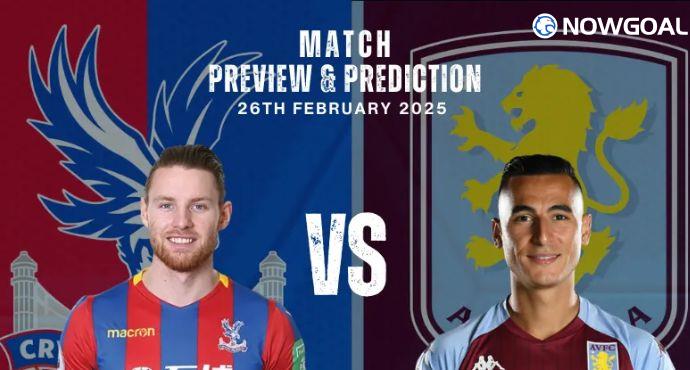 English Premier League Prediction - Crystal Palace VS Aston Villa