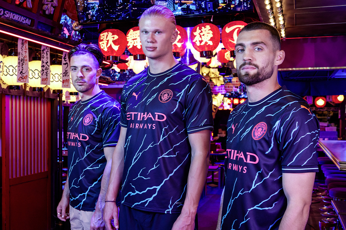 Áo Đấu Sân khách Thứ Hai Của Manchester City 2023-24