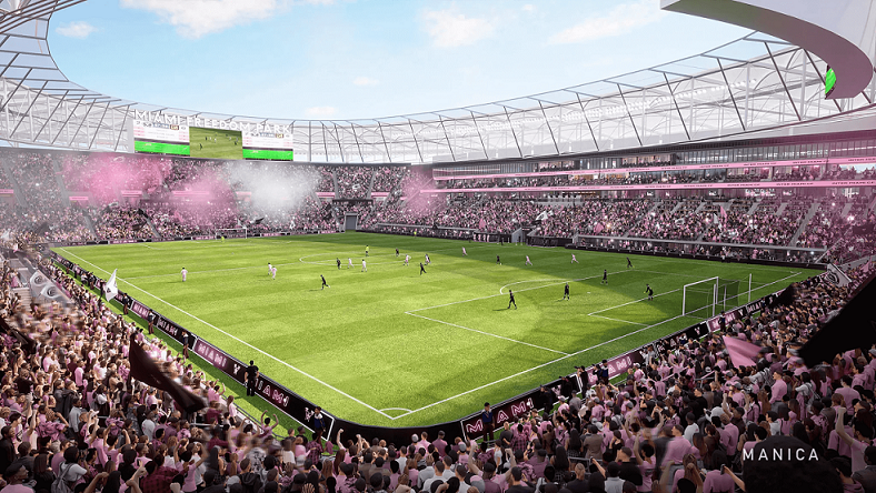 Chính thức: Inter Miami sẽ sử dụng sân vận động mới làm sân nhà vào năm 2026
