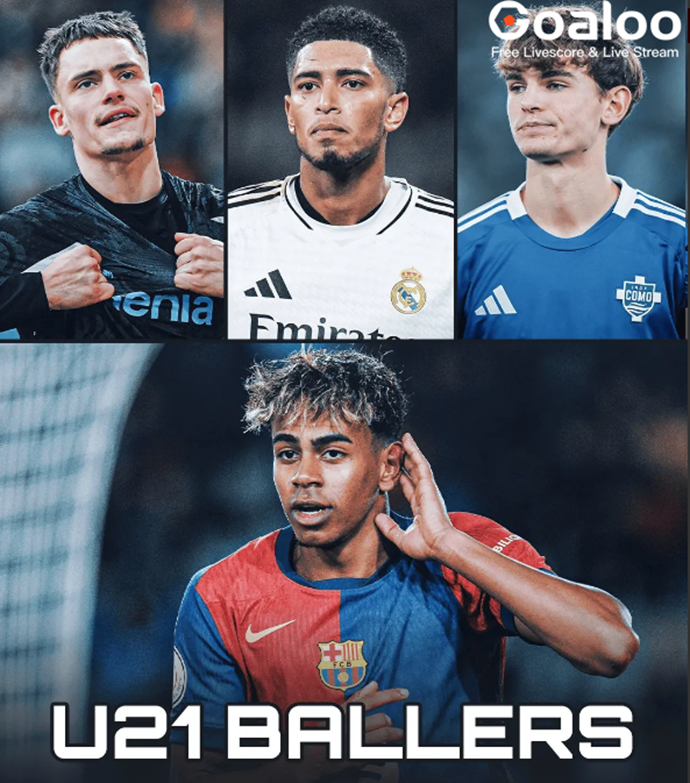 Eight Under-21 Players in Europe's Top Leagues Contribute Over 10 Goals This Season