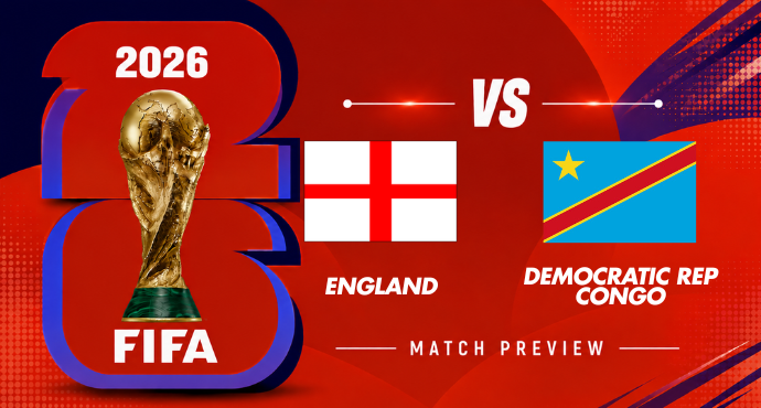 England vs. Democratic Republic of Congo: Match Prediction 2nd July 2026