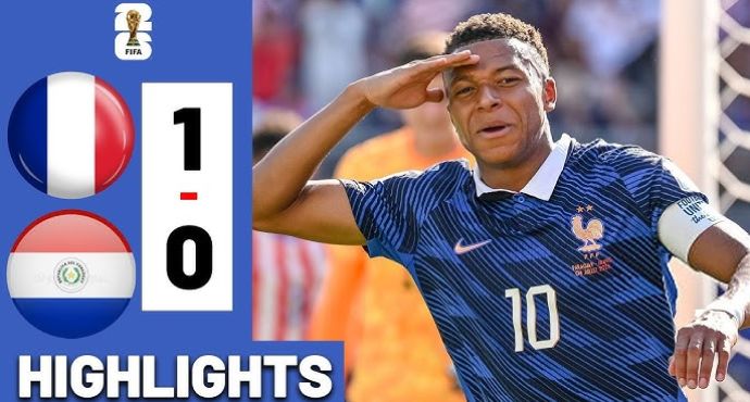 Mbappé Penalty Sends France to World Cup Quarter-Finals After Gritty 1-0 Win Over Paraguay.