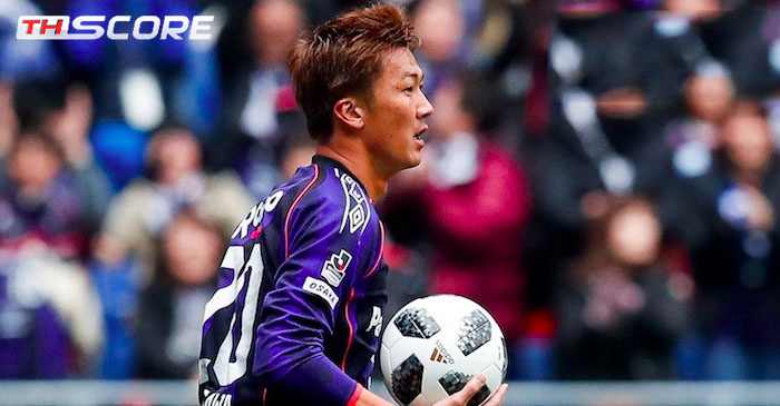 บรรลุ 50 ประตูใน J1: ชุน นางาซาวะ กองหน้ามากประสบการณ์ของ เกียวโต ซังงะ ลิ้มรส