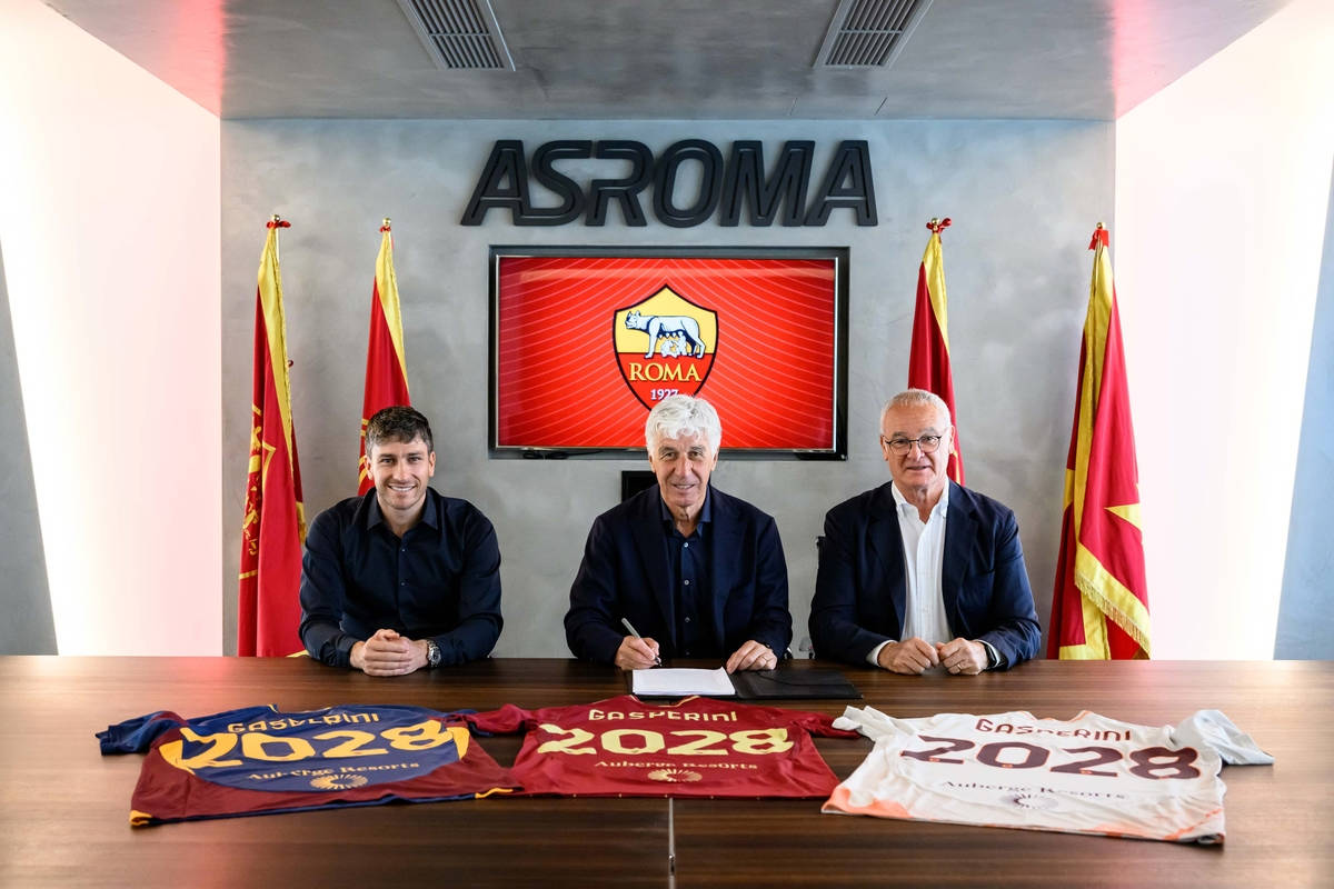 Roma thông báo bổ nhiệm Gasperini làm HLV trưởng mới của đội bóng