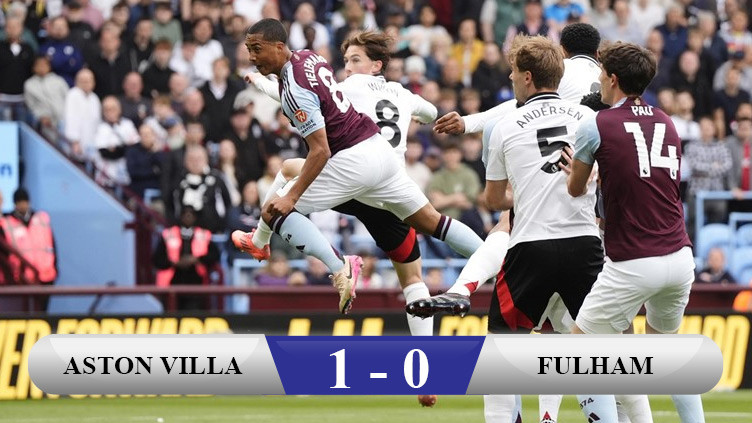 Aston Villa 1-0 Fulham: Aston Villa Thắng tối thiểu