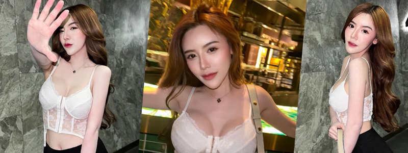 บีม กานต์สิริ ไอดอลสาวสุดเซ็กซี่ ขวัญใจหนุ่ม ๆ แชะภาพ ฟาดลุคแซ่บ ! หน้าบาร์ค็อกเทล