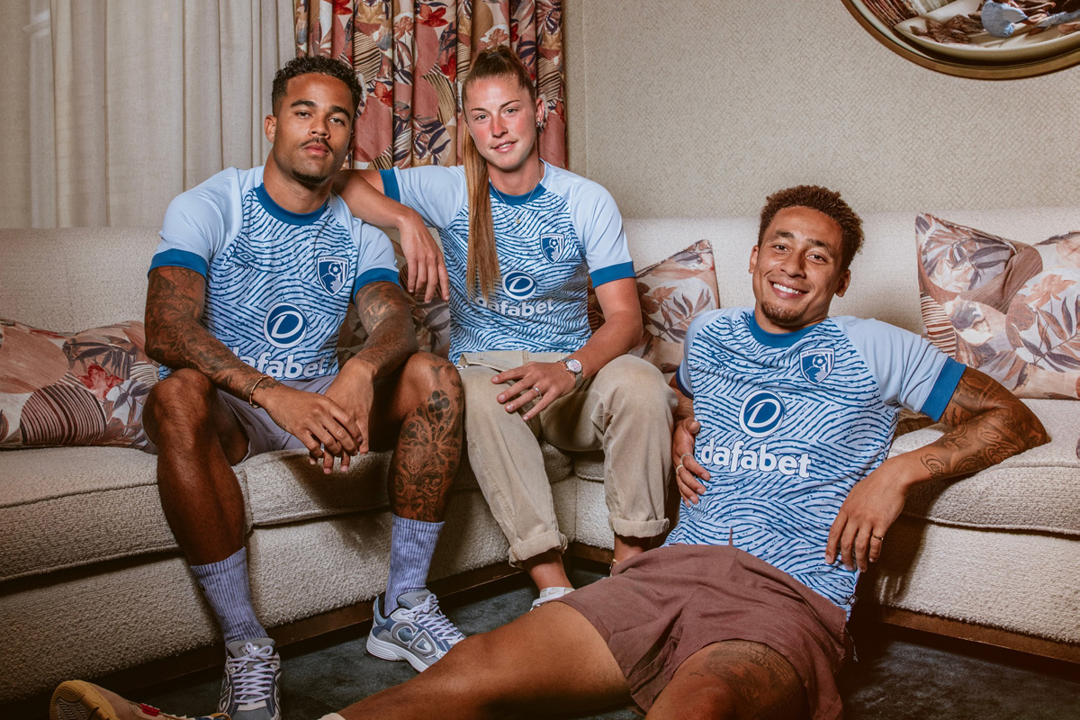 Áo Đấu Sân Khách Của Bournemouth 2023-24