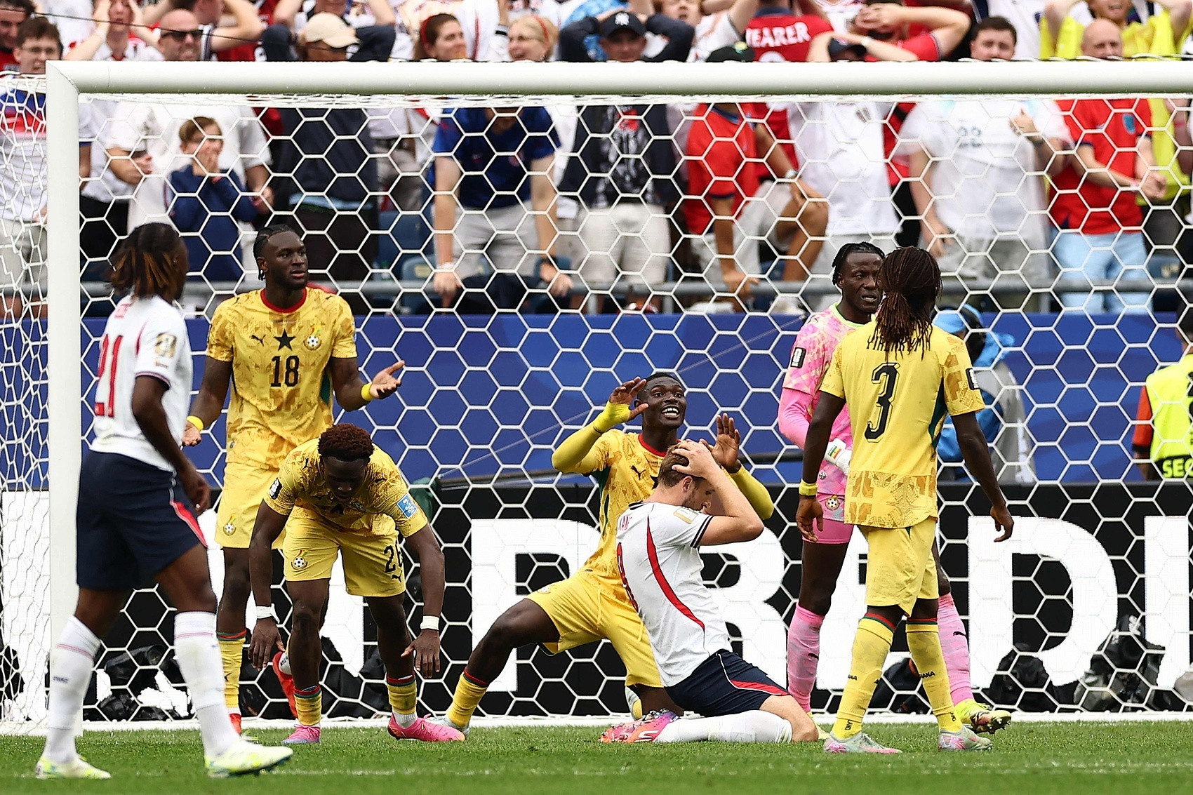 Anh 0-0 Ghana | O'Riley dứt điểm trúng khung gỗ, Kane bỏ lỡ cơ hội ghi bàn quyết định
