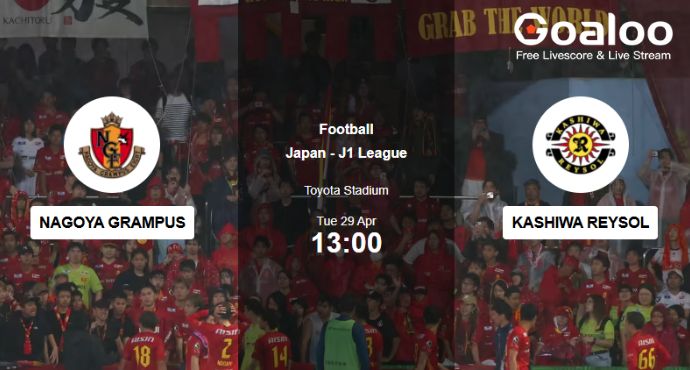Value in Backing Nagoya Grampus Against Kashiwa Reysol