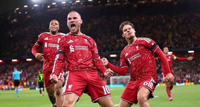 Mac Allister Screamer Completes Comeback as Liverpool Edge Atletico Madrid 2-1