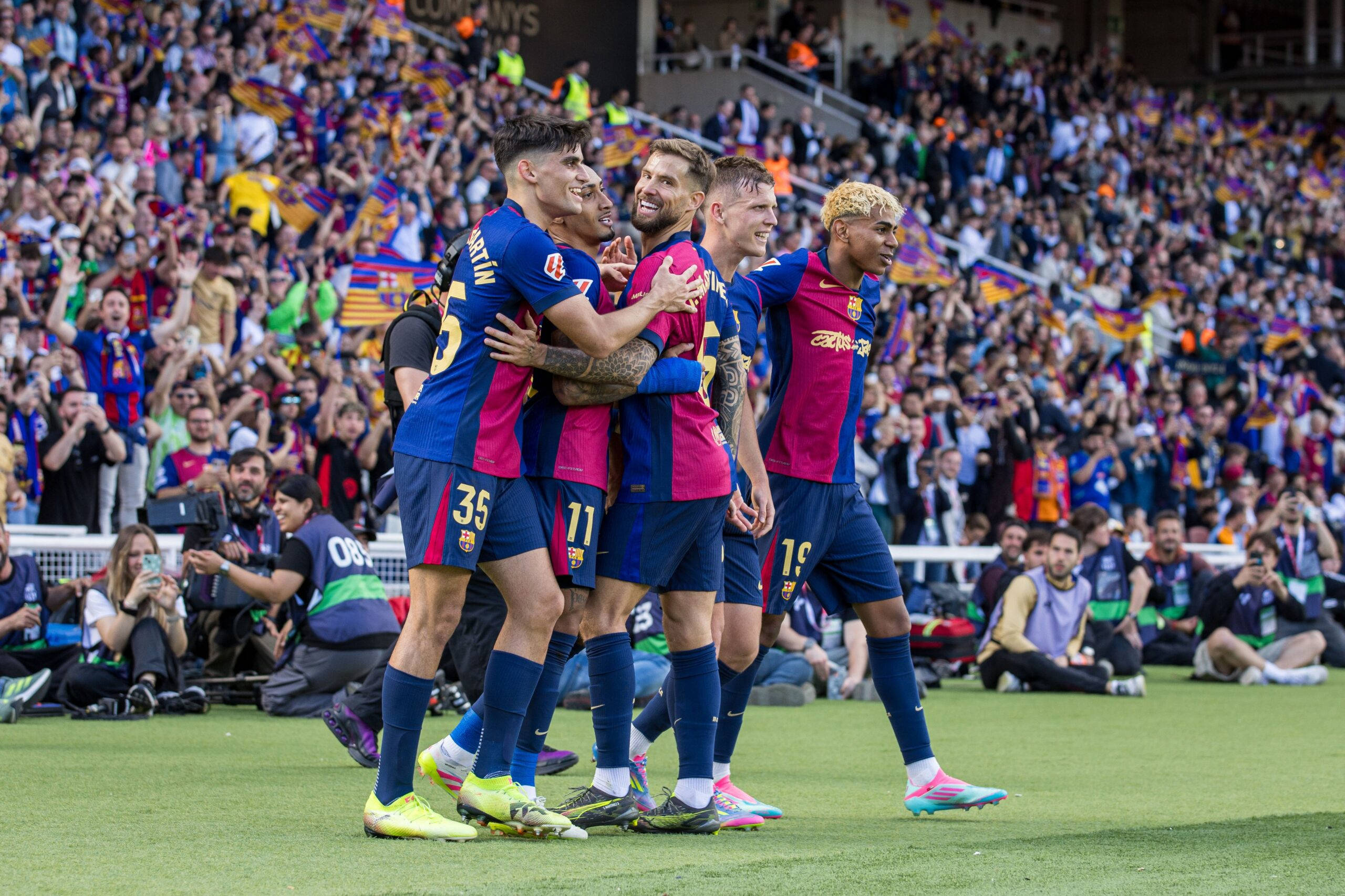 Barcelona 4-3 Real Madrid | Cơn mưa bàn thắng! Barca đánh bại Real trong cả 4 lần đối đầu mùa này