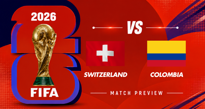 Switzerland vs. Colombia: Match Prediction