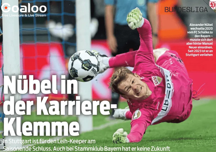 Nübel's Bayern Salary at €11 Million Poses Major Transfer Hurdle; Contract Termination Possible