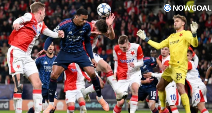 Arsenal Triumphs 3-0 Away at Slavia Prague: Merino Nets Brace, Saka Converts Penalty
