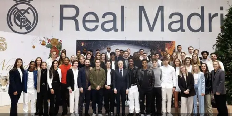Kylian Mbappe missed Real Madrid's Christmas luncheon due to a fever