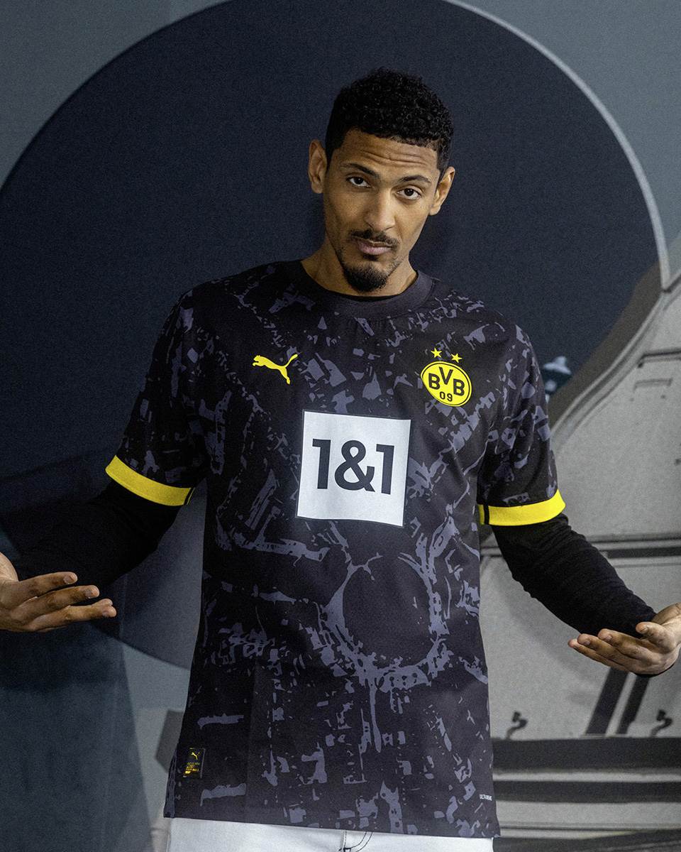 Áo Đấu Sân khách Của Borussia Dortmund 2023-24