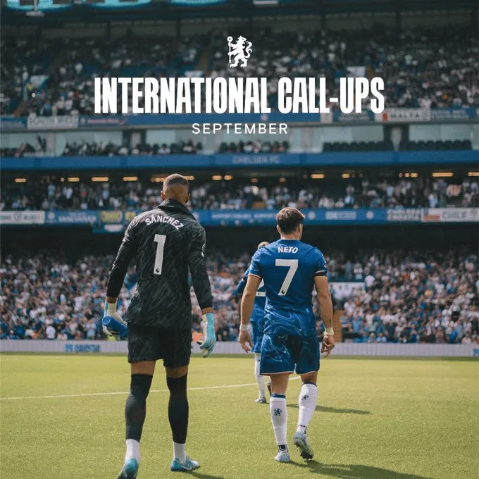 14 cầu thủ Chelsea sẽ đại diện cho 8 đội tuyển quốc gia trong International break