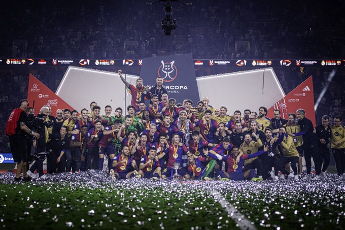 🔥 FULL TIME!!!!! 🔥 BARCA, SPANISH SUPER CUP CHAMPIONS!