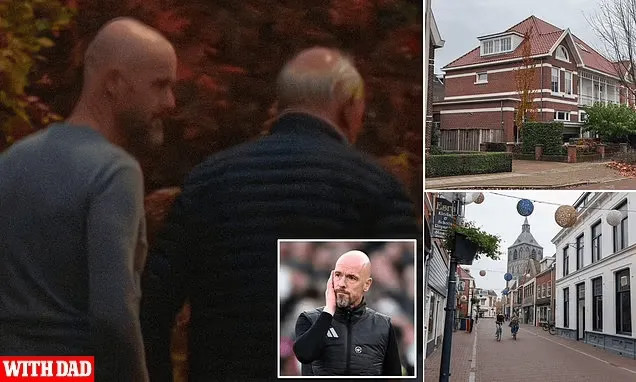 Sau khi trở lại quê nhà, cha mẹ của Ten Hag đã đến thăm ông, ông được người dân quê nhà thông cảm và chào đón