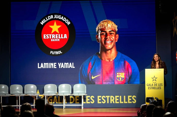 Lại thêm danh hiệu! Yamal được vinh danh là Cầu thủ xuất sắc nhất Catalonia
