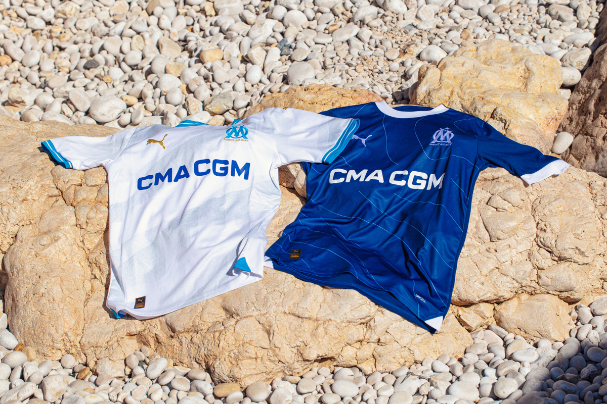 Áo Đấu Sân Khách&Sân Nhà Của Marseille 2023-24