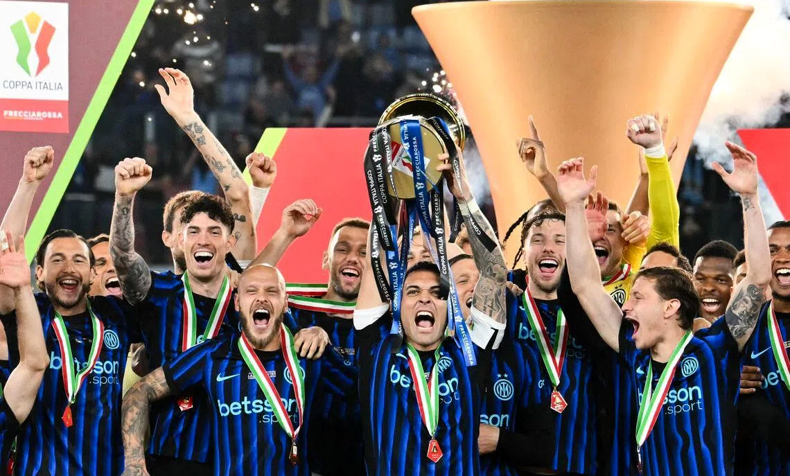 Cú đúp quốc nội! Inter Milan giành chức vô địch Coppa Italia thứ 10 trong lịch sử, mùa này vô địch Serie A + Coppa Italia