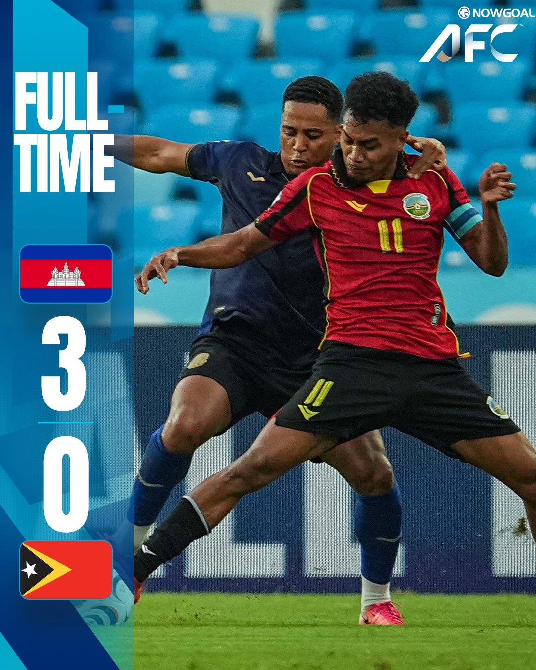 ASEAN HYUNDAI CUP™ 2026 GROUP A: CAMBODIA 3-0 TIMOR-LESTE