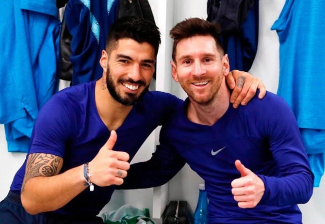Lionel Messi & Luis Suarez