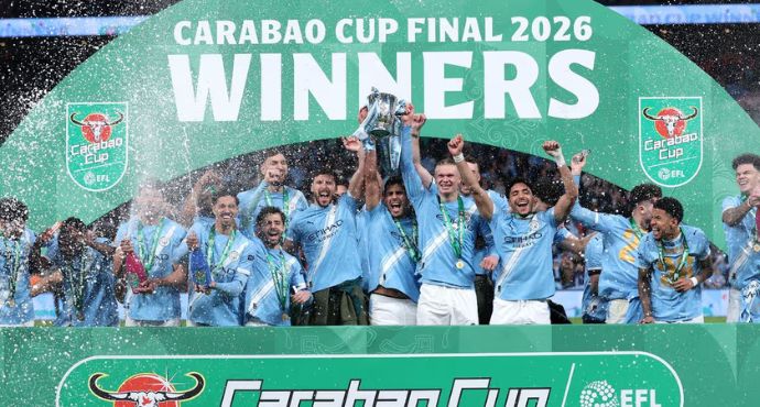 O’Reilly’s Brace Seals Manchester City’s Ninth Carabao Cup Triumph Over Arsenal